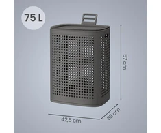 Skalbinių krepšys 75 l