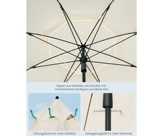 Songmics Skėtis 180 cm