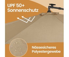 Songmics Skėtis nuo saulės 300 cm