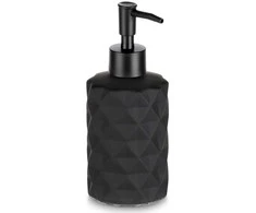 Vilde Stiklinis muilo dozatorius 330 ml Juodas
