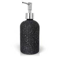 Orion muilo dozatorius stiklinis 450 ml pilkas
