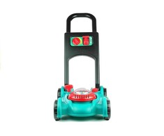 Lean Toys Sodininko rinkinys su žoliapjove ir šalmu