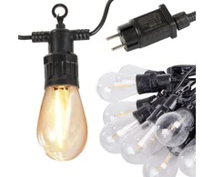 Sodo girlianda 10 LED lempučių IP44 atsparumas, 10 m