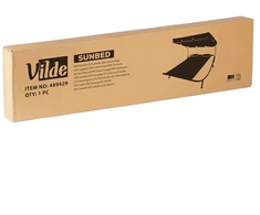 Vilde GARDEN šezlongas, dvigulė, dvigulė lova, šezlongas su XXL baldakimu