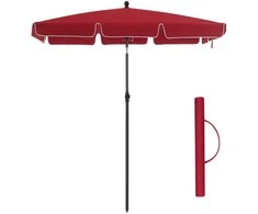 Songmics Skėtis 200 x 125 cm sulankstomas