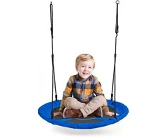 Sodo sūpynės 100 cm, mėlynos ECOTOYS