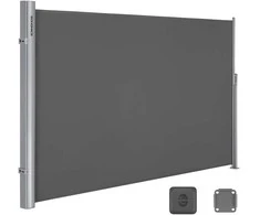 Songmics Šoninis tentas 200 x 300 cm antracito spalvos