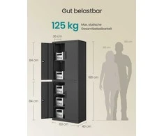 Songmics Spintelė 40 × 60 × 180 cm