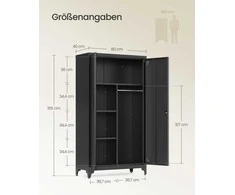 Songmics Spintelė 80 x 40 x 165 cm