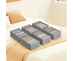 Songmics Spintos dėklai 42 x 30 x 17 cm 6 vnt.