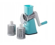 Decorative spiral vegetable slicer grater