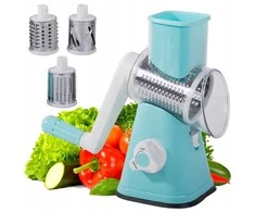 Decorative spiral vegetable slicer grater