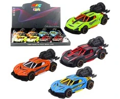 Lean Toys Sportinis automobilis su šviesų, garso ir dūmų efektais