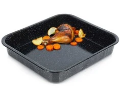 Orion Kepimo indas emaliuota stačiakampio formos 8 l, 41,5x36,5x7 cm