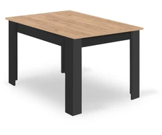 Oskar Dining table Leobert. ruda col./juodas col.. 120x8x75cm