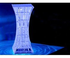 Stalinė LED RGB stalinė lempa su pultu, 18 cm