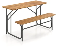 Stalo ir suolo rinkinys 132.1×81.3×74.9 cm 1 vnt.