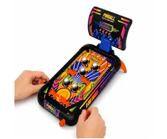 Lean Toys Stalo pinbolo žaidimas su elektroniniu taškų skaitikliu, 42 x 26,5 x 25 cm