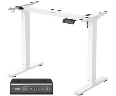 Songmics Stalo rėmas 59,6 × (90-140) × (72-120) cm