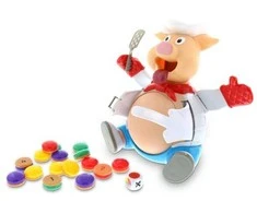 Goliath Stalo žaidimas vaikams Piggy Pop, spalvotas