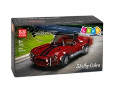 Lean Toys Statybinės kaladėlės raudonos 391 vnt.