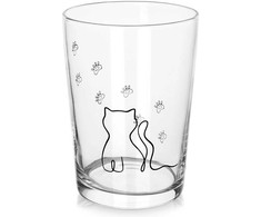 Orion Gerti stiklas 500 ml - Stiklinė su katės motyvu