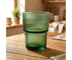 Stiklinė žalia 400 ml