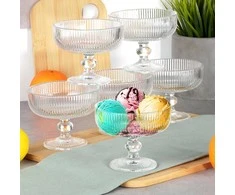 Stiklinės deserto taurės Vilde 270 ml, 6 vnt.