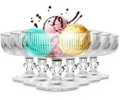 Stiklinės deserto taurės Vilde 270 ml, 6 vnt.