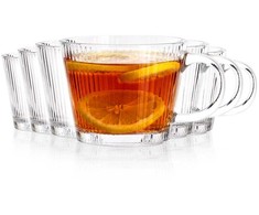 Stiklinės kavai ir arbatai 370 ml 6 vnt.