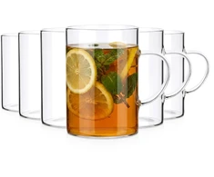 Stiklinės su rankenėlėmis, 290 ml, 6 vnt.