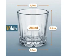 Stiklinės Vilde 280 ml, 6 vnt.