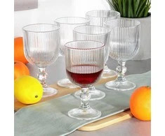 Stiklinės vyno taurės Vilde 340 ml 6 vnt.