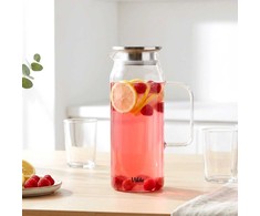 Vilde Stiklinis ąsotis su dangčiu 1,5 l