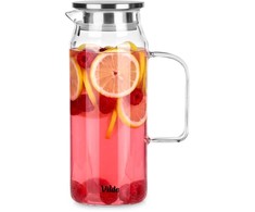 Vilde Stiklinis ąsotis su dangčiu 1,5 l