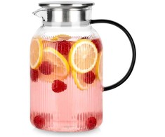 Vilde Stiklinis ąsotis su dangteliu 1,5 l