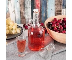 Orion Stiklinė butelka su klipsem 500 ml