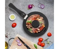 Orion Stiklinė dangtis GRANDE COMBI 19 cm su silikoniniu kraštu