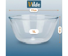 Stiklinis dubenėlis Vilde, 1 l, 2 vnt.