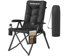 Sulankstoma stovyklavimo kėdė 70 x 59,5 x 110 cm