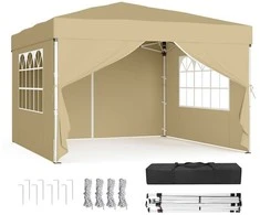 Sulankstomas paviljonas 3 x 3 m