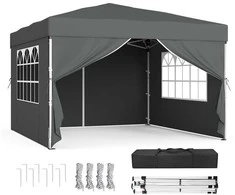 Sulankstomas paviljonas 3 x 3 m