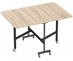 Sulankstomas stalas 120 x 80 x 73 cm