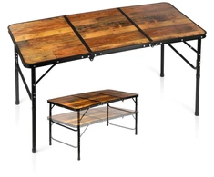 Sulankstomas stalas 120x60x37/66 cm