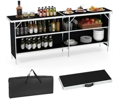 Sulankstomas stalas 206 x 38 x 83 cm