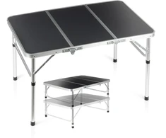 Sulankstomas stalas 90x60x27/51 cm