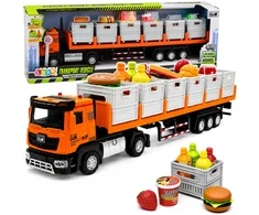 Lean Toys Sunkvežimis su puspriekabe 1:40