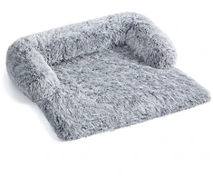 Songmics Feandrea Šuns gultas pliušinis 95 x 85 x 16 cm dydis L