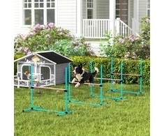 Šunų agility rinkinys 99 × 65 × 94 cm
