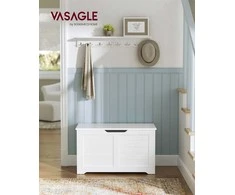 Vasagle Sitzbank mit Stauraum Vintage-Stil vintagebraun